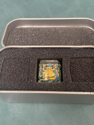 Pokemon Pikachu Pika High Quality Hand Crafted Resin Computer Key Board Key Cap