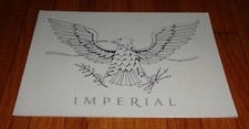 Original 1958 Chrysler Imperial Foldout Sales Brochure Southampton Crown Lebaron Original 1958 Chrysler Imperial Foldout Sales Brochure Southampton Crown Lebaron