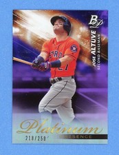 Jose Altuve 2018 Bowman Platinum #PP-19 