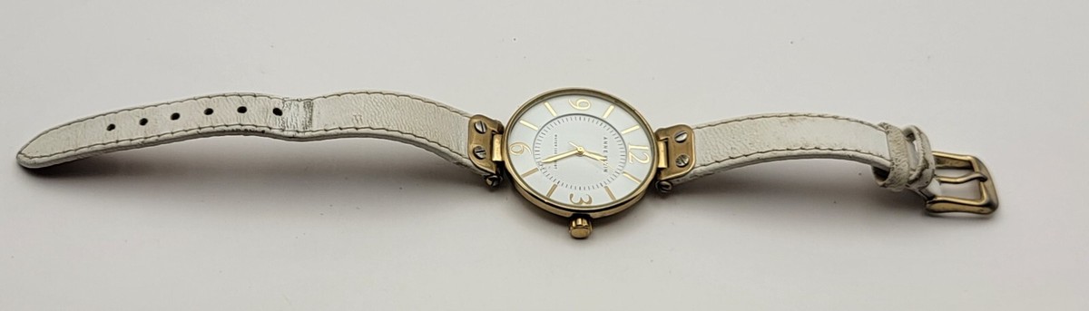Vintage Anne Klein Lion Head women 34mm watch 109168 Y121E  display picture 1