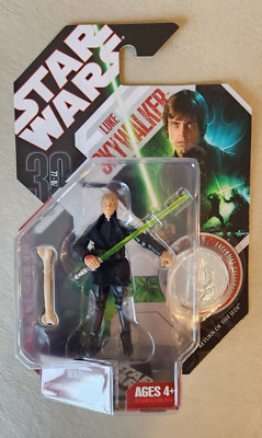 LUKE SKYWALKER (RANCOR PIT)- #25-Star Wars 30th -Hasbro 2007 3.5'' Figure-NISB