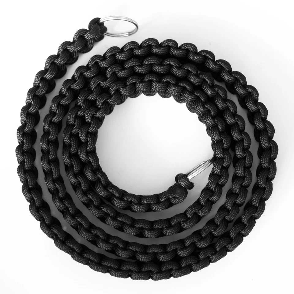 NEW PARACORD BLACK CAMERA 36" NECK STRAP DSLR MIRRORLESS CANON NIKON SONY LEICA - Image 4 of 4