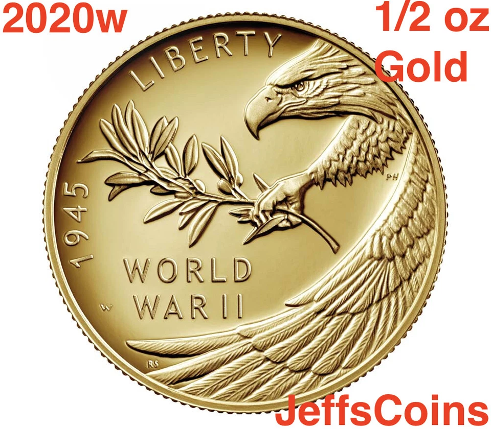2020 W End of World War 2 75th - Half Ounce WW2 24 Karat Gold 20XG NGC PF70 WWII - Image 3 of 4