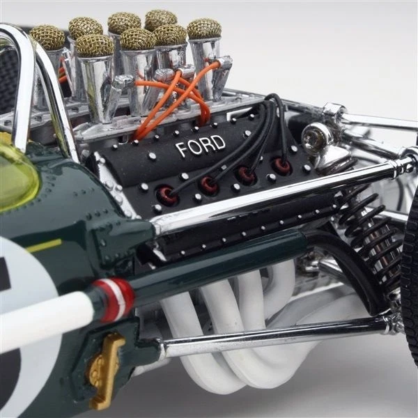 Coche de carreras clásico Ford Lotus F1GP Fórmula 1 12Grand Prix24Hot Rod18Carrusel VERDE Foto 2 de 4