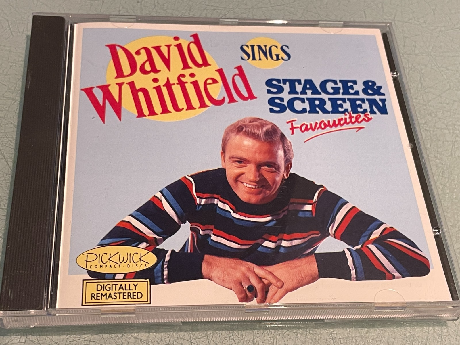 David Whitfield Sings Stage & Screen Favourites - CD Album - 1989 Pickwick