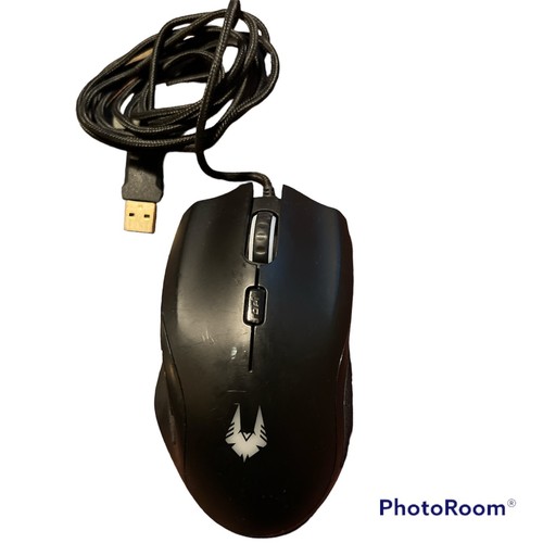 Lexma Gaming Mouse USB Black GS300BK Lighting Black eBay