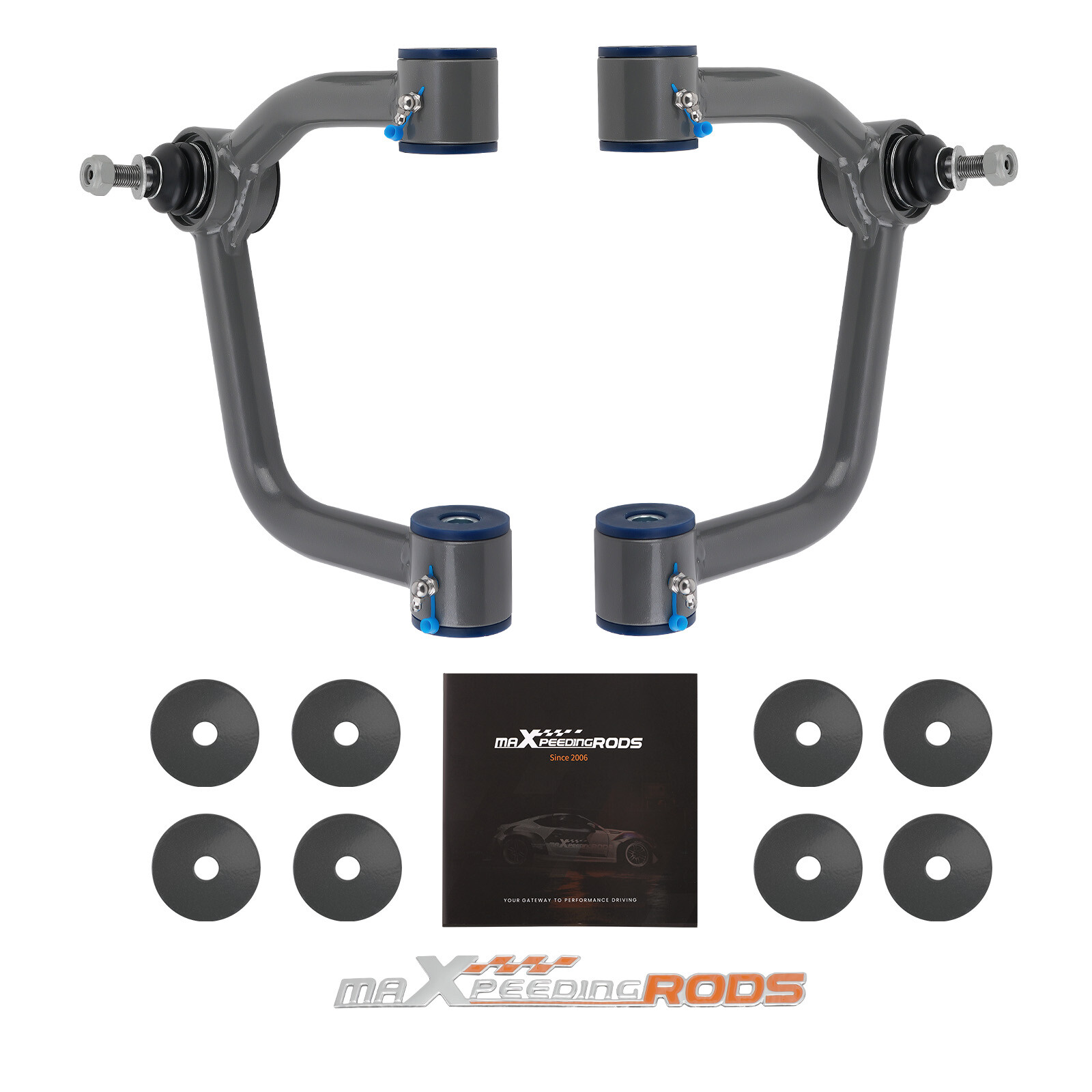 2x Front Upper Control Arms 2-4