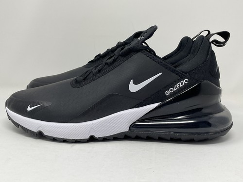 Nike Air Max 270 Spikeless Golf Shoes Black CK6483 001 Men's Size 11 No Lid | eBay
