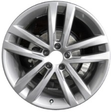 19 19x8 New Silver Aluminum Alloy Wheel For 2016-2019 Vw Volkswagen Passat