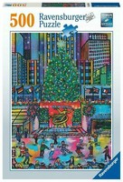 Ravensburger PUZZLE*500 Teile*Rockefeller Christmas*RaritÄT*Ovp