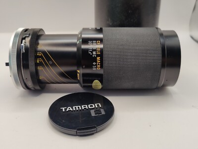Tamron 80-210mm 1:3.8-4 BBAR MC CF TELE MACRO Objektiv - Canon FD Mount. Getestet