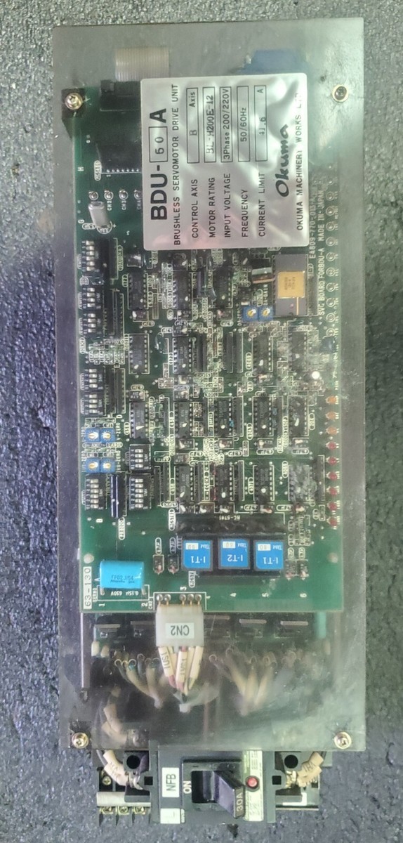 Okuma BDU-50A Brushless Servo Motor Drive Z Axis | eBay