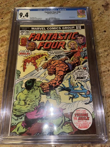Fantastic Four #166 Cgc 9.4