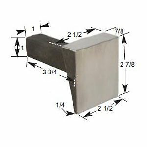 FLUGZEUG WERKZEUGE BUCKING BAR / NIETBLOCK FÜR BLECHBEARBEITER 71523