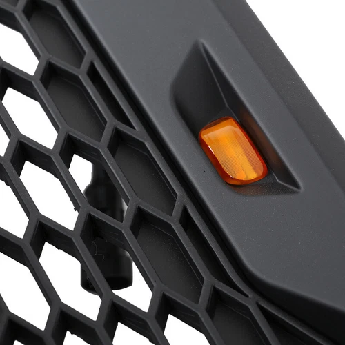 Parrilla de malla de parachoques delantera negra con luz LED para F150 2009-2014 - Imagen 5 de 12