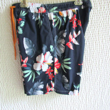 J Crew Mens Swim Trunks Hawaiian Floral New Inseam 8 M waist 31 Plus