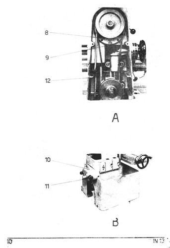 Service & Operator Instruc Manual Fits Schaublin 13 Universal Milling Machine - Picture 9 of 14