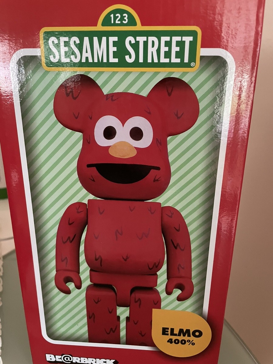 BE@RBRICK × SESAME STREET エルモ 400% Bearbrick x Sesame Street Elmo Costume Ver. 2 400% - US