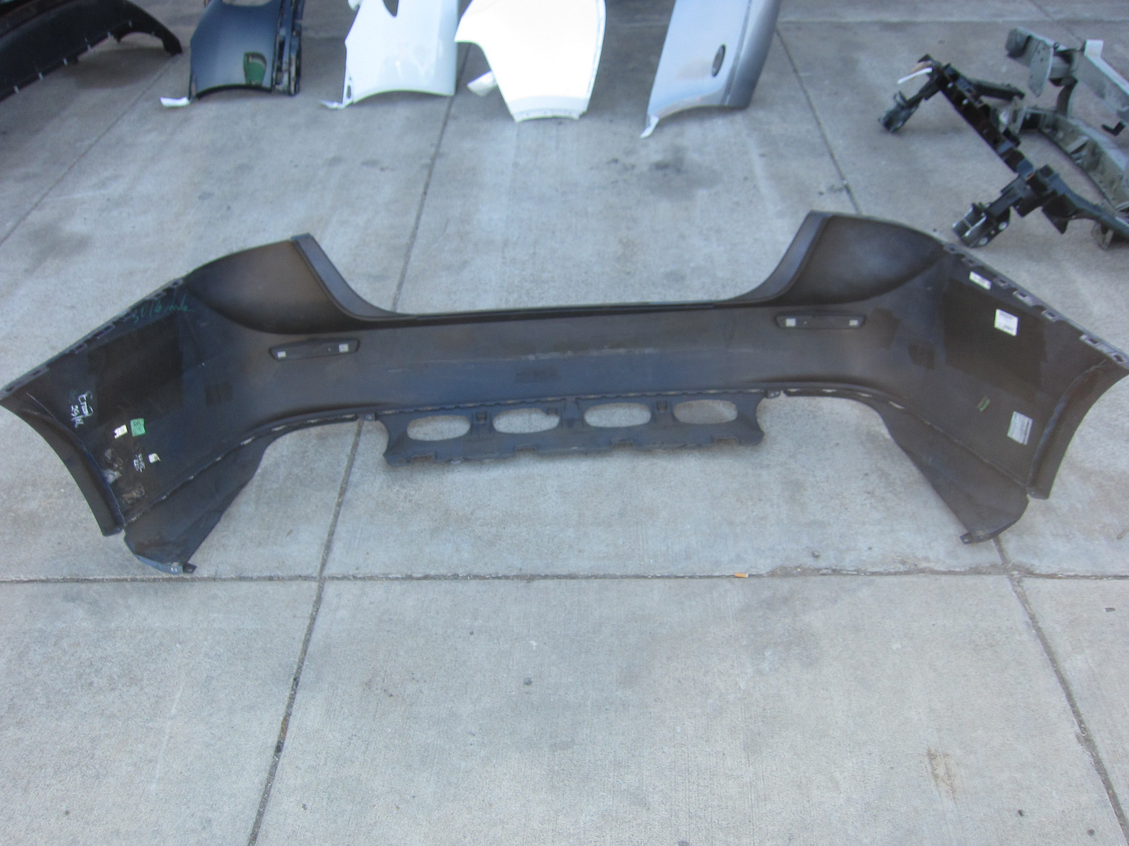 Maserati Ghibli - Rear Bumper Cover / (Dark Blue)  -   P/N 670010943