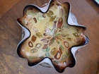 MURANO ART GLASS CLEAR CASED END OF DAY MILLEFIORI TUTTI FRUITI GOLD FLAKE BOWL