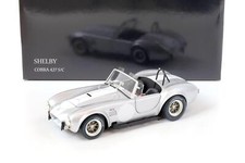 1:18 Kyosho Shelby Cobra 427 S/C Silver Metallic/ White 08047S
