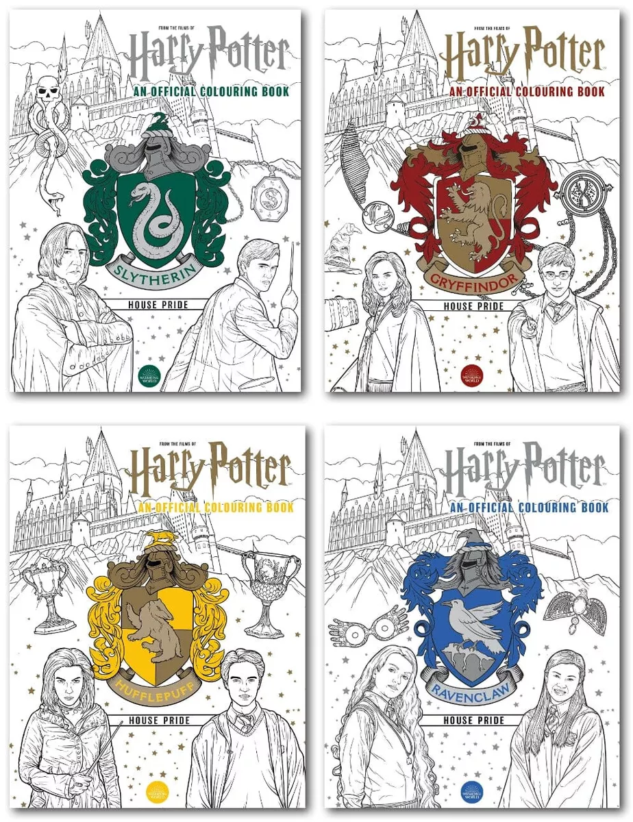 Harry Potter: Ravenclaw House Pride: The Official Coloring Book