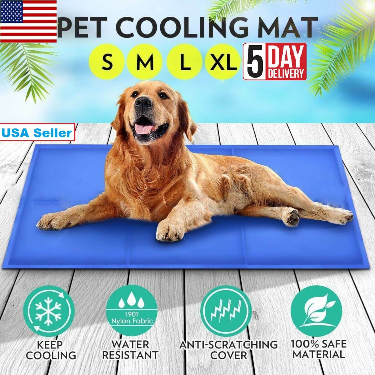 self cooling pet mat