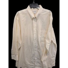 Paul Frederick Dress Shirt Easy Care 18-34 XXL Cotton Pinpoint