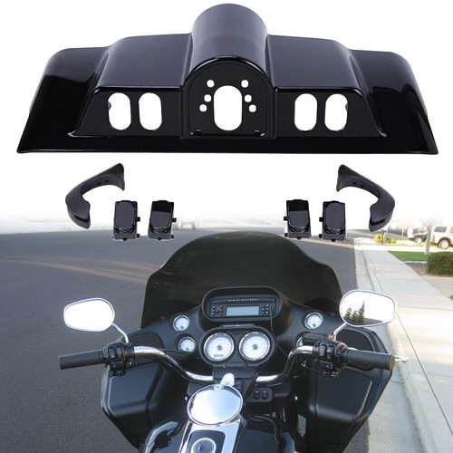 Vivid Black Inner / Outer Batwing Fairing For Harley Touring Street Glide 96-13 - Bild 25 von 46