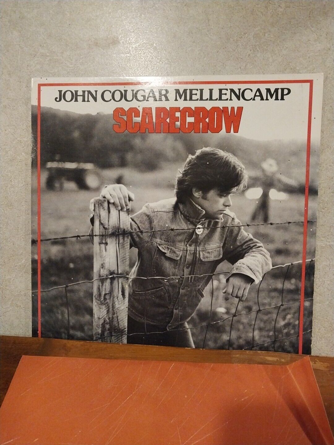 John Cougar Mellencamp - Scarecrow , 1985 Vinyl Record Album, VG+