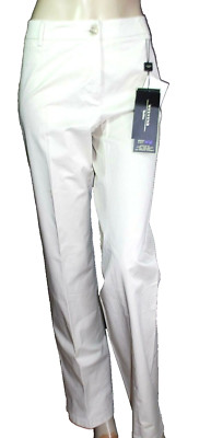 Max Mara high waist trousers beige Garcon ankle-length women's pants S new  204