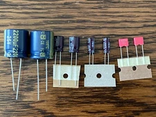 Realistic LAB-2200 Speed Repair Kit Capacitors Turntable Recap Set