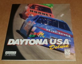 Sega Daytona USA Deluxe PC CD-ROM Windows 95 Game Software 