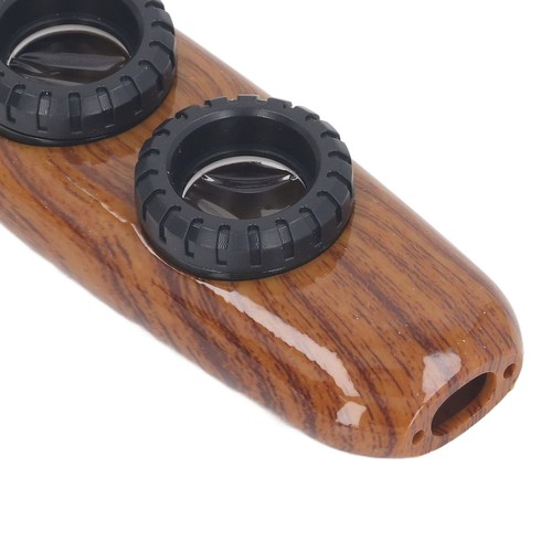 (Wood Color)Kazoo Flute Dual Hole Flute Adjustable Musical Wind Instrument BT0 - Picture 4 of 22