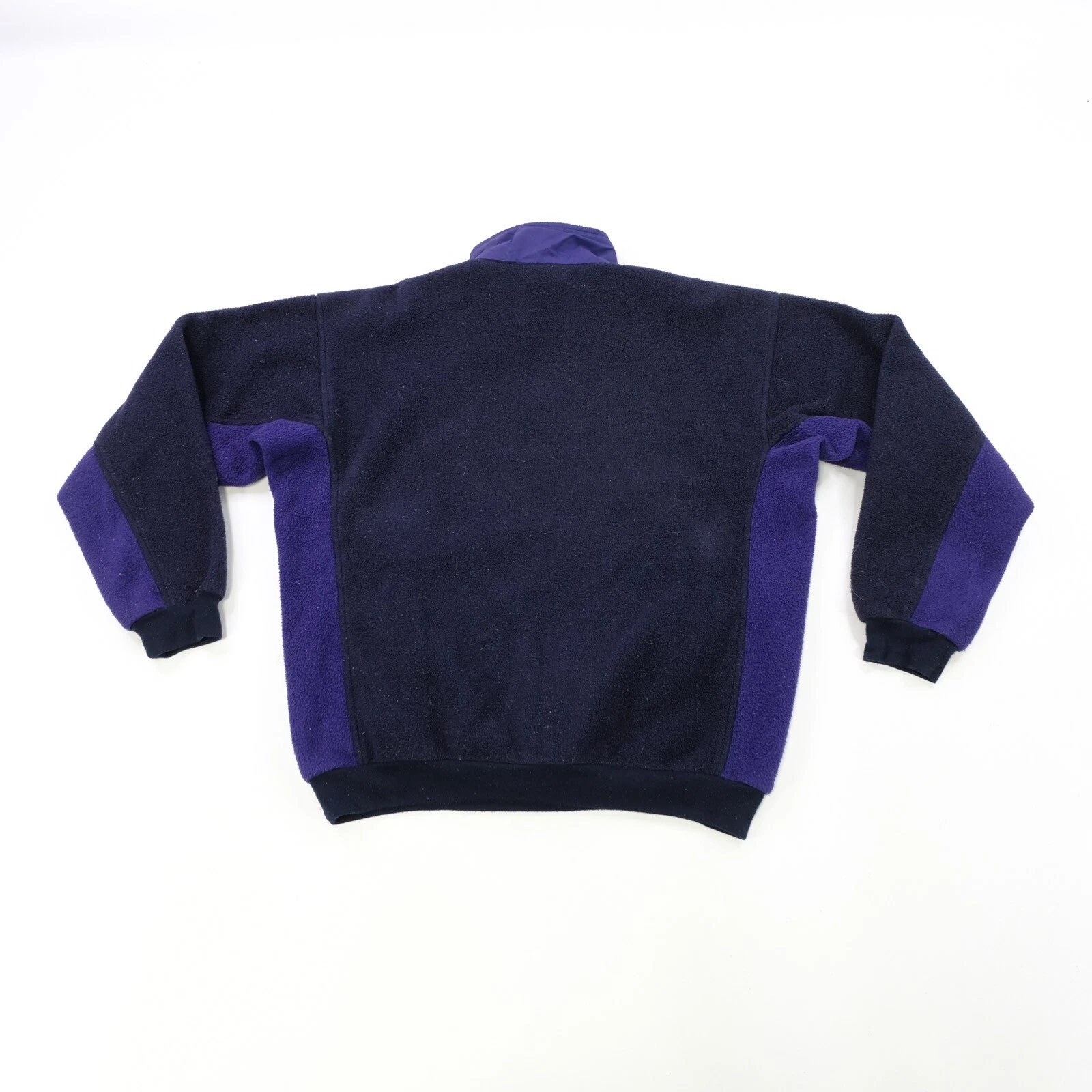 patagonia rare vtg 3/4 snap-t zip pouch pullover fleece 90s jacket