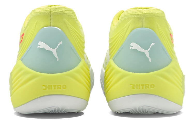 PUMA fusion nitro イエロー Size 9.5 - PUMA Fusion Nitro Yellow Glow for sale online | eBay