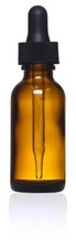 72 Pcs 1 oz 30ml AMBER Boston Round Glass Bottles with Standard Dropper