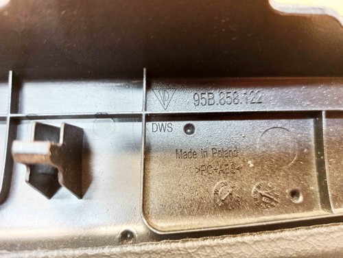Porsche Macan S 2021-2023 Dashboard Glove Box Surround Trim N/S/F 95B858122N - Picture 6 of 11