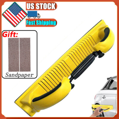 Adjustable Radius Flex Longboard Hand Sanding File Block Hand Grinder US