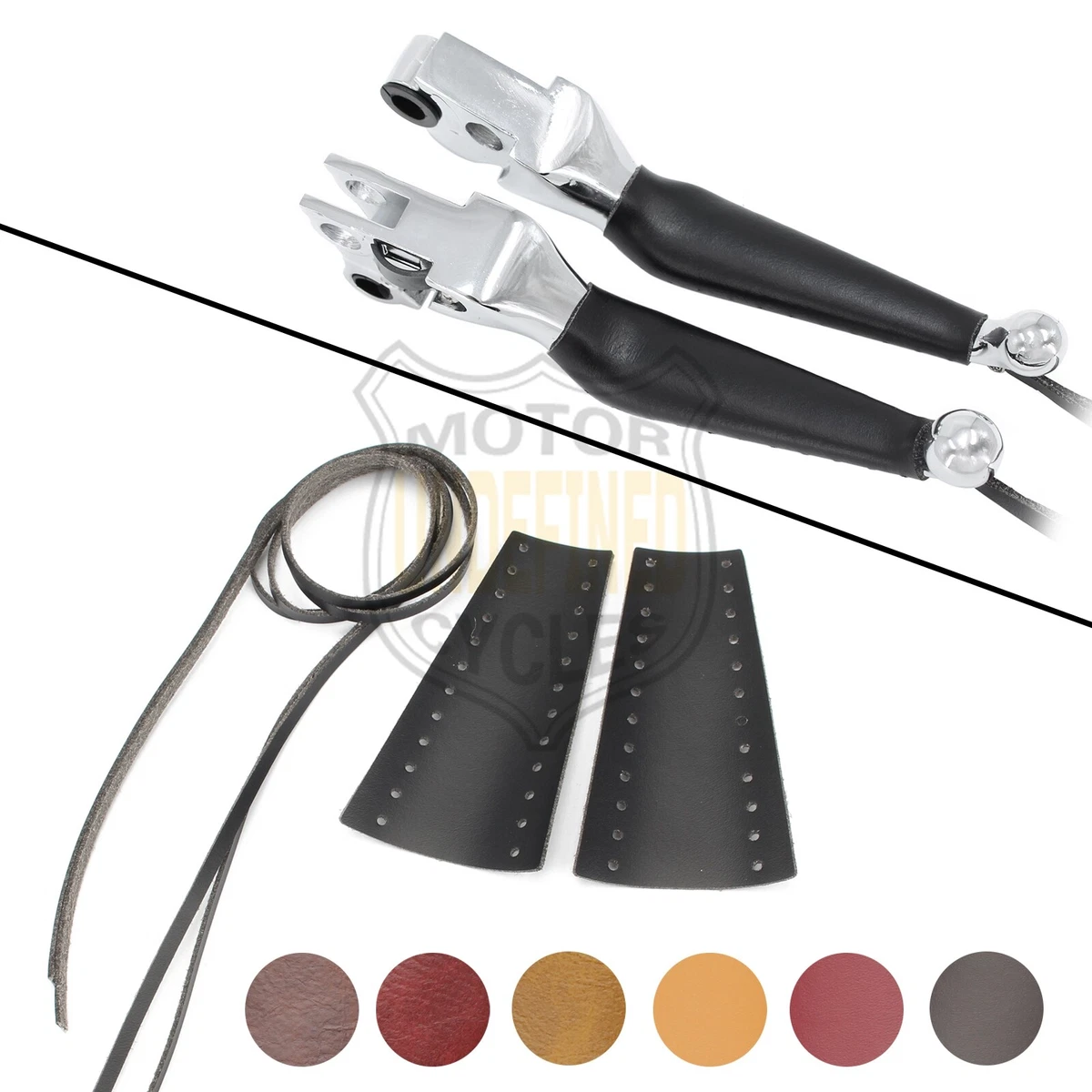 Heavy Duty Brake Clutch Lever Cover Leather Cover Protect For