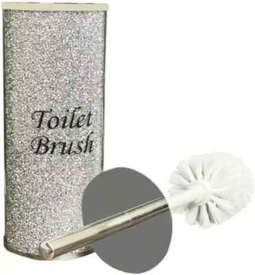 Crushed Crystal Toilet Brush Holder Toilet Cleaner Free Standing