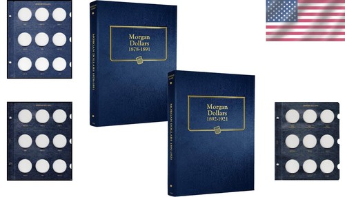 Premium Morgan Dollar Album Set - Protect and Showcase Your Collection Stylishly - Picture 2 of 11