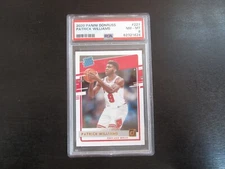 2020-21 Donruss # 227 Patrick Williams PSA 8 Card Chicago Bulls (CRG) FSU