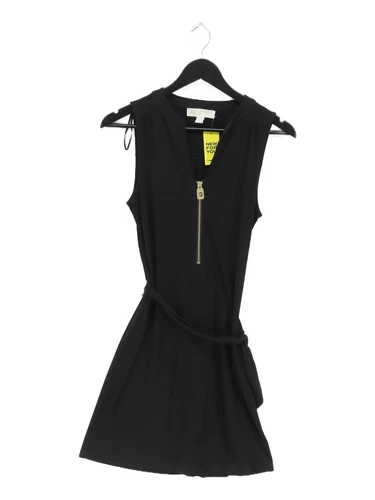 Abito midi donna Michael Kors XS nero poliestere con elastan tubino