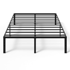 16" Twin Full Queen King Bed Frame Storage Metal Platform No Box Spring Needed