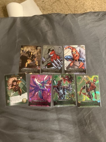 2024 Upper Deck Marvel Renditions Legendary Spider-man Card Lot | eBay