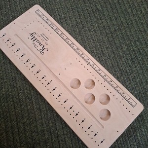 The Knotty do-it-all Beading Jewellery Making DIY Wooden "BOARD"  8x20" USA