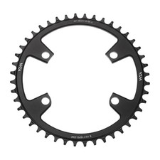 110BCD Bike Chainring 44T 184mm Diameter Round Aluminum Narrow Wide Tooth Black