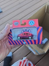 New Rare M2 Machines Rare 1953 Vw Beetle Deluxe Psychedelic Purple And Pink