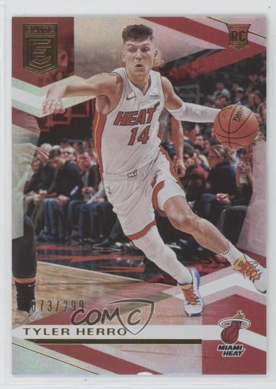 2019-20 Donruss Elite Rookies 73/299 Tyler Herro #122 0c1p
